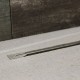 Κανάλι Ντουζiέρας Σιφών Confluo Premium Slim Line 650 65cm Ανοξείδωτο Χρωμέ